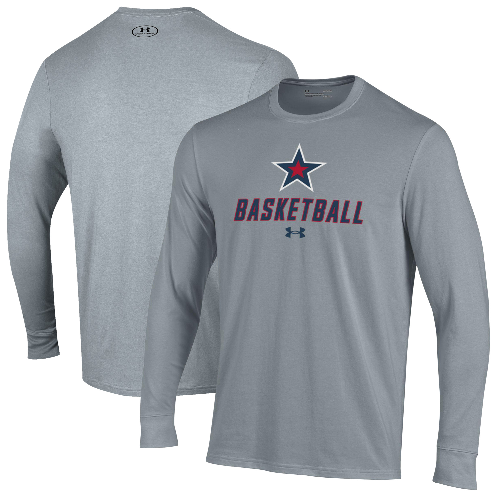 Men’s Under Armour Gray Robert Morris Colonials Basketball Performance Long Sleeve T-Shirt Men’s Under Armour Gray Robert Morris Colonials Basketball Performance Long Sleeve T-Shirt