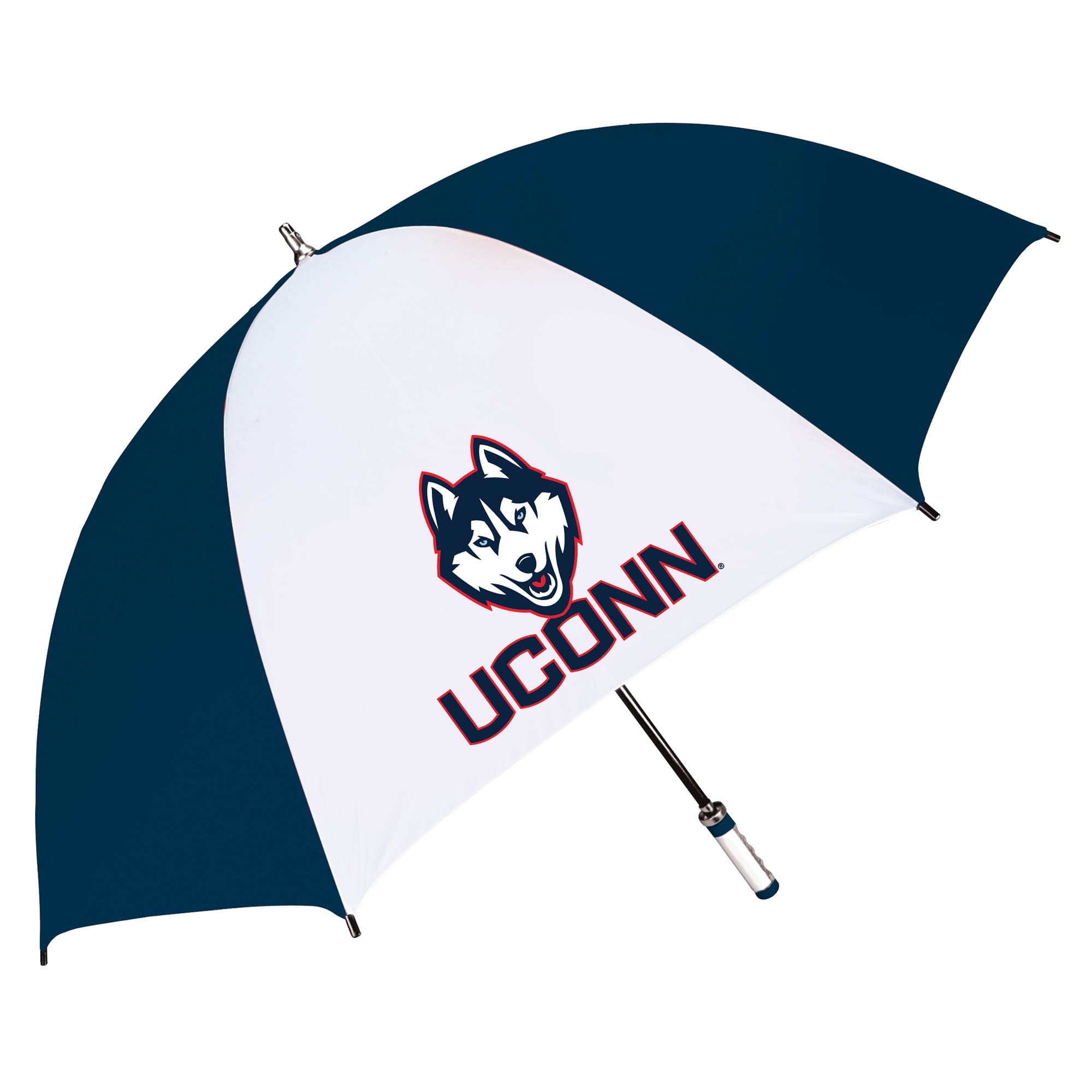 Navy/White UConn Huskies The Birdie 62" Sporty Golf Umbrella