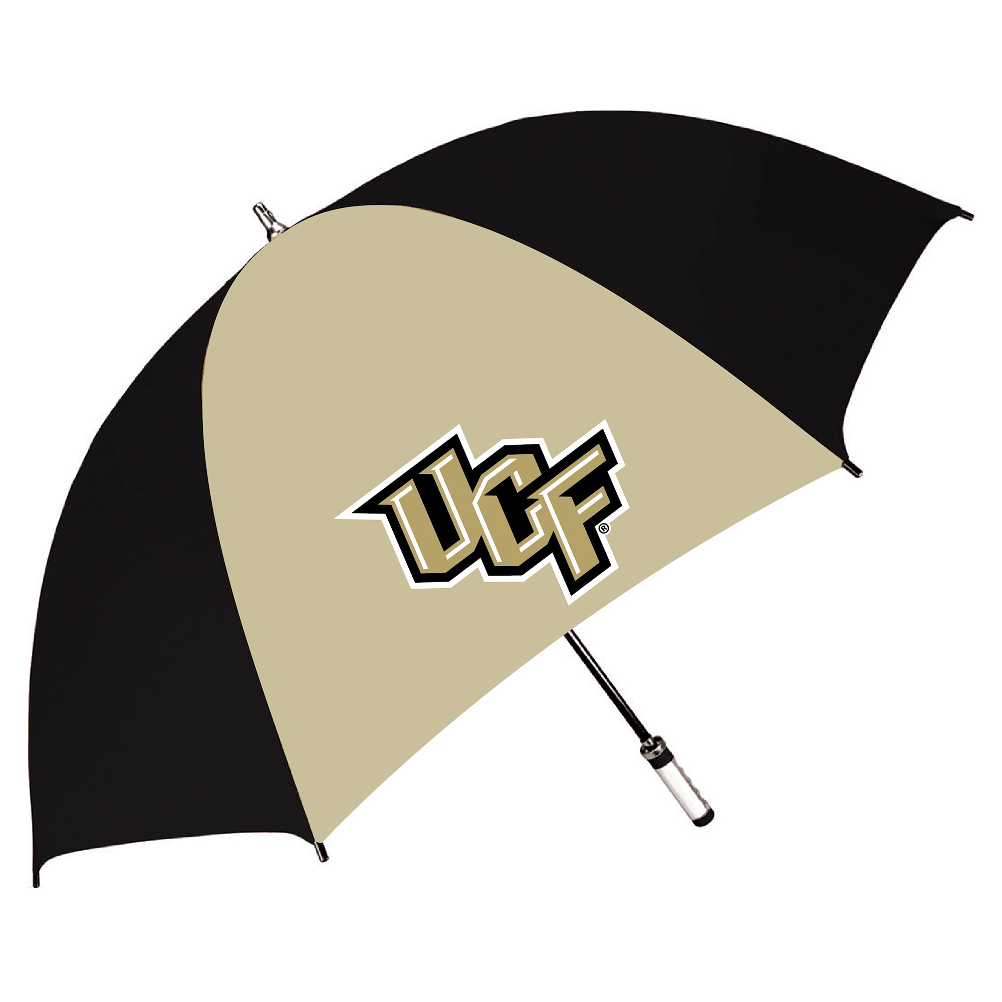 Black/Gold UCF Knights The Birdie 62″ Sporty Golf Umbrella Black/Gold UCF Knights The Birdie 62″ Sporty Golf Umbrella