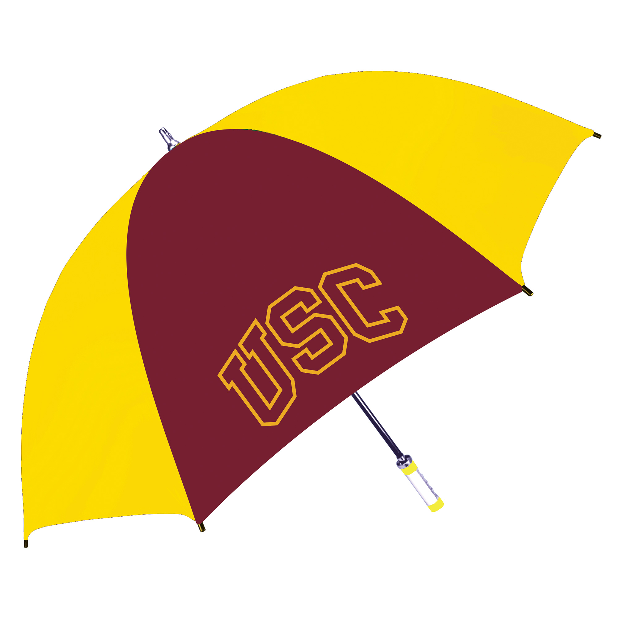 Cardinal/Gold USC Trojans The Birdie 62″ Sporty Golf Umbrella Cardinal/Gold USC Trojans The Birdie 62″ Sporty Golf Umbrella