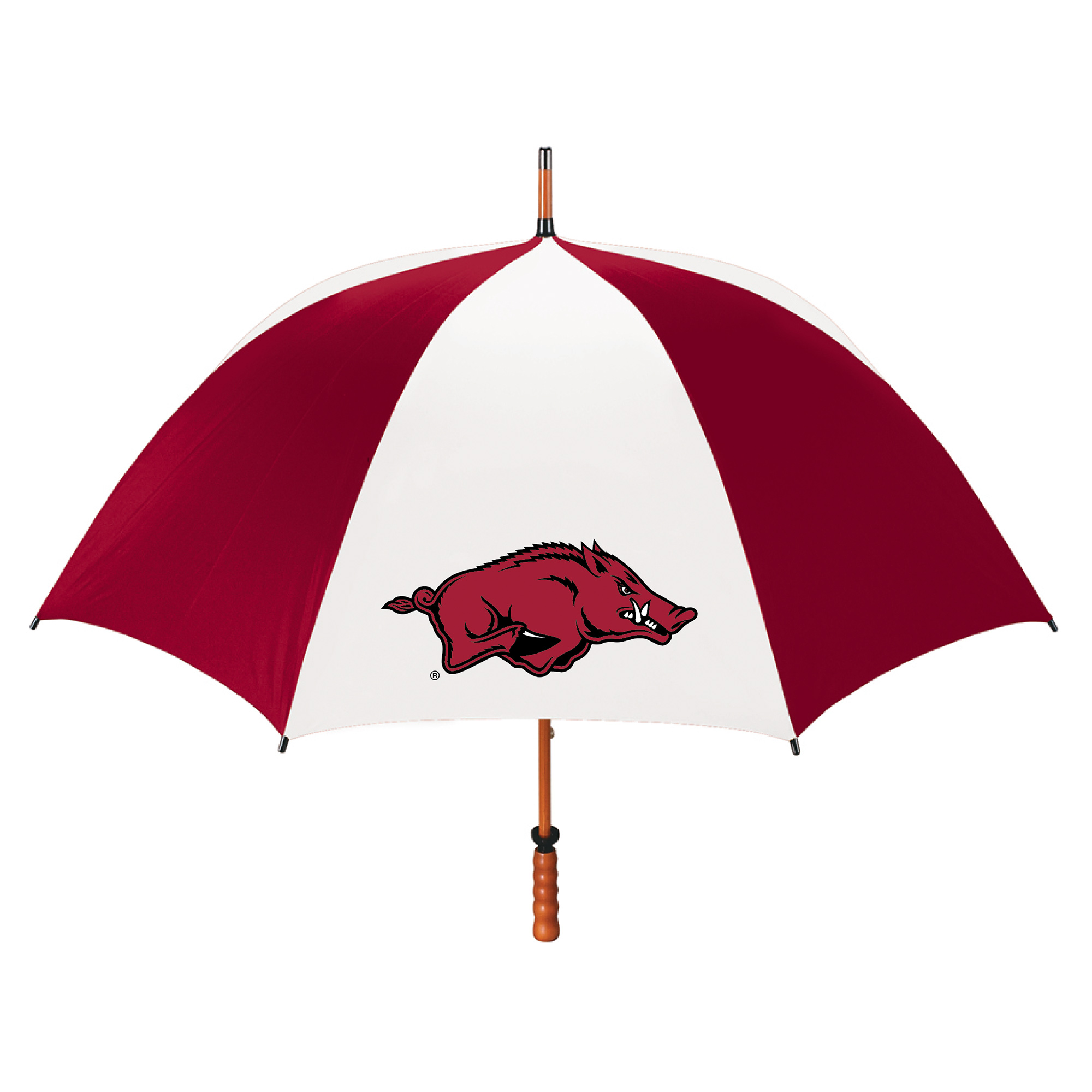 Cardinal/White Arkansas Razorbacks The Eagle 62″ Sporty Golf Umbrella Cardinal/White Arkansas Razorbacks The Eagle 62″ Sporty Golf Umbrella