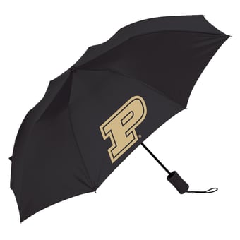 Black Purdue Boilermakers The Victory Sport 42" Auto-Open Folding Umbrella