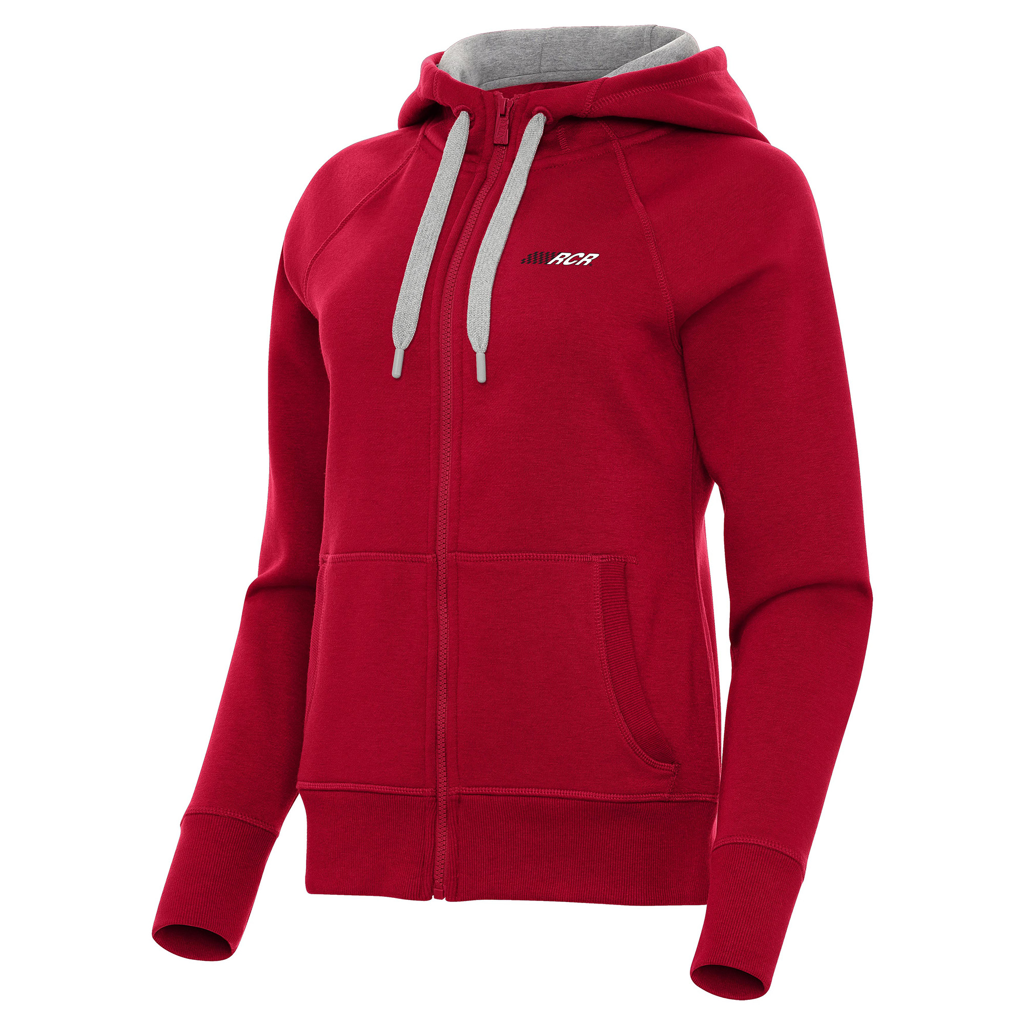 Women’s Antigua Red Richard Childress Racing Women’s Victory Full-Zip Hoodie Women’s Antigua Red Richard Childress Racing Women’s Victory Full-Zip Hoodie