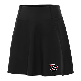 Women's Antigua  Black Iowa Speedway Chip Skort