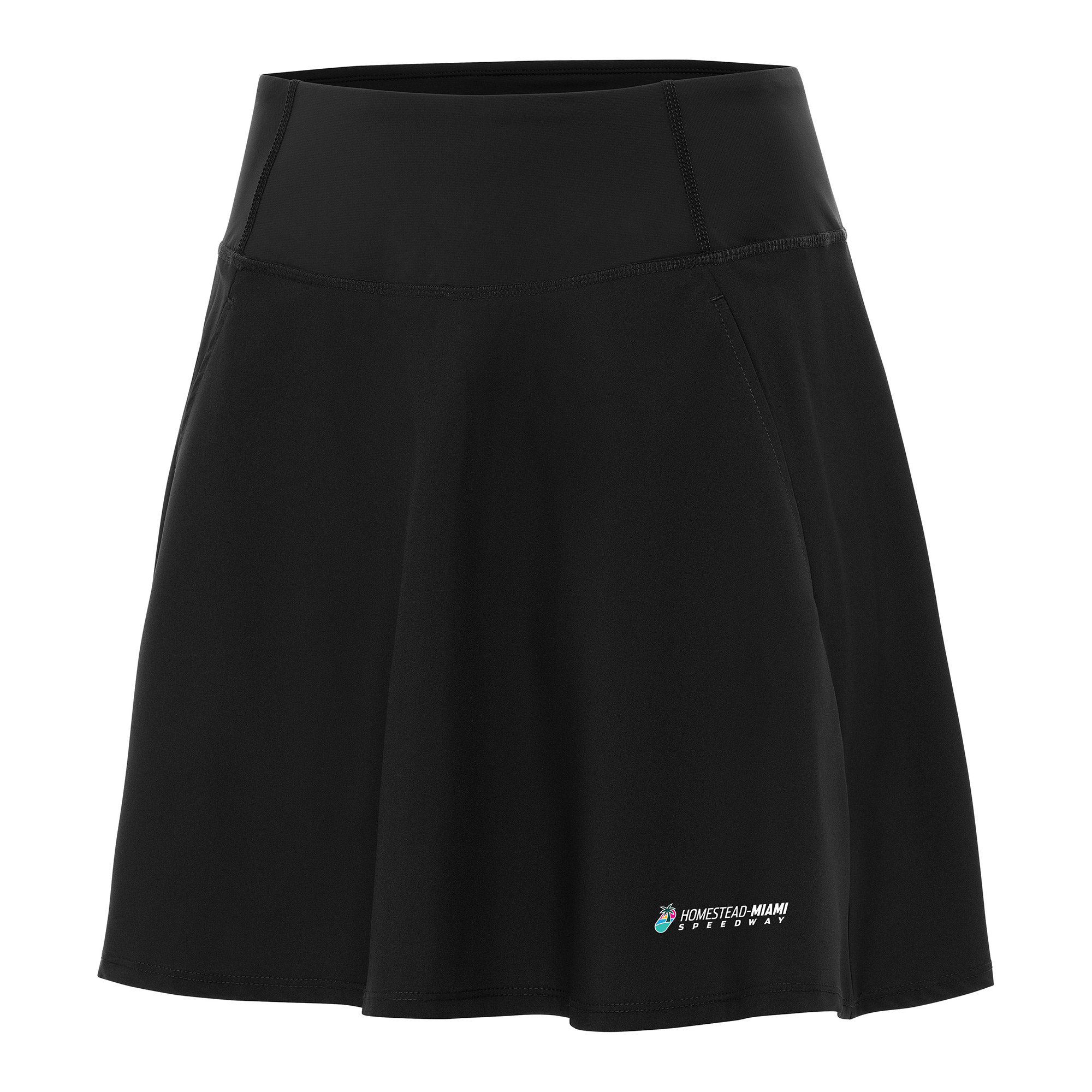 Women's Antigua  Black Homestead-Miami Speedway Chip Skort