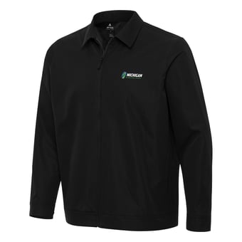Men's Antigua Michigan International Speedway Pivot Full-Zip Jacket