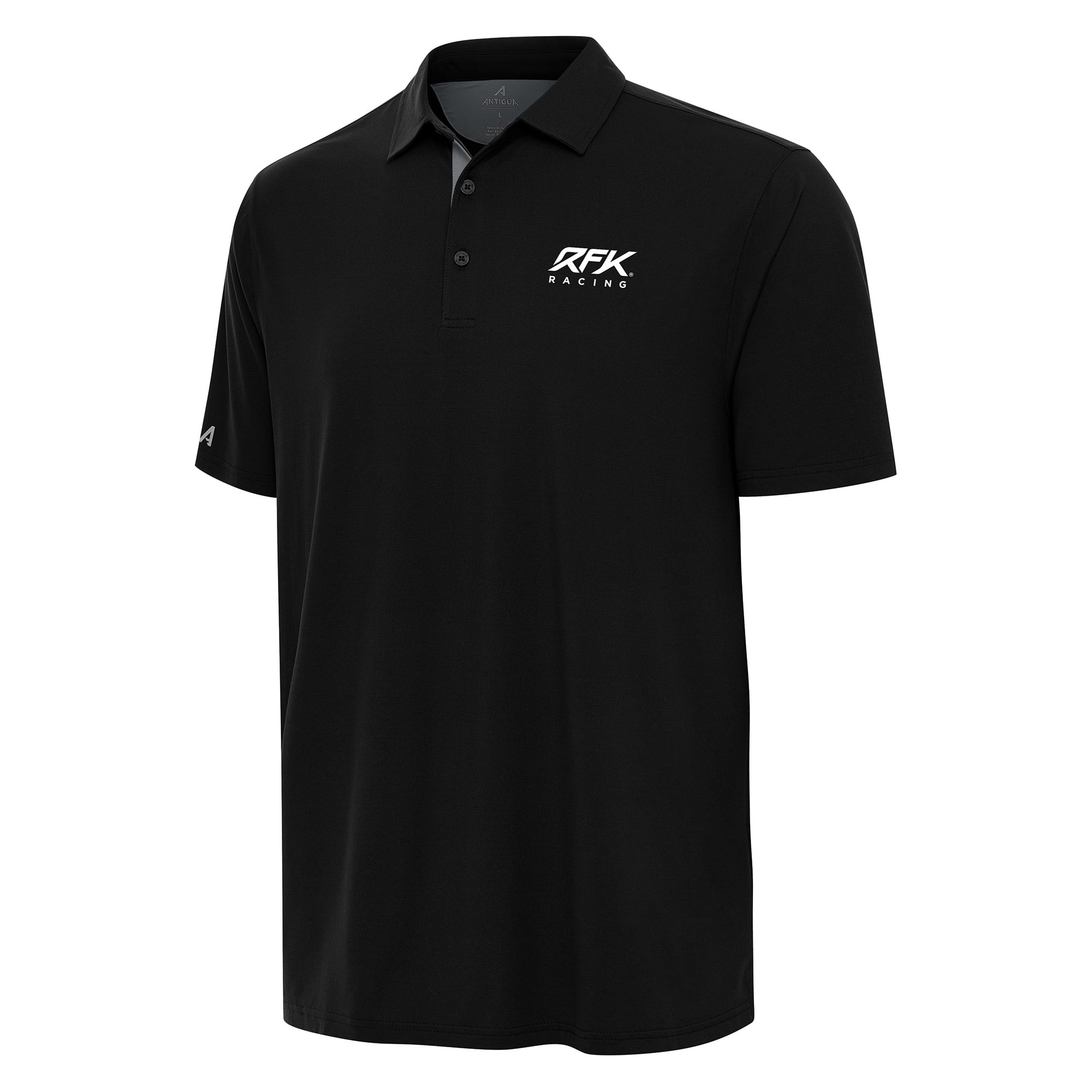 Men’s Antigua Heather Gray Roush Fenway Keselowski Racing Era Polo