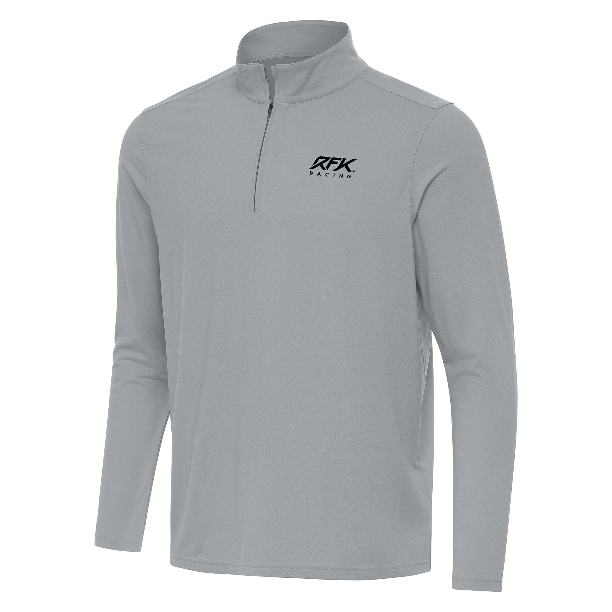 Intent Quarter-Zip Top Antigua Gray Roush Fenway Keselowski Racing Intent Quarter-Zip Top Antigua Gray Roush Fenway Keselowski Racing
