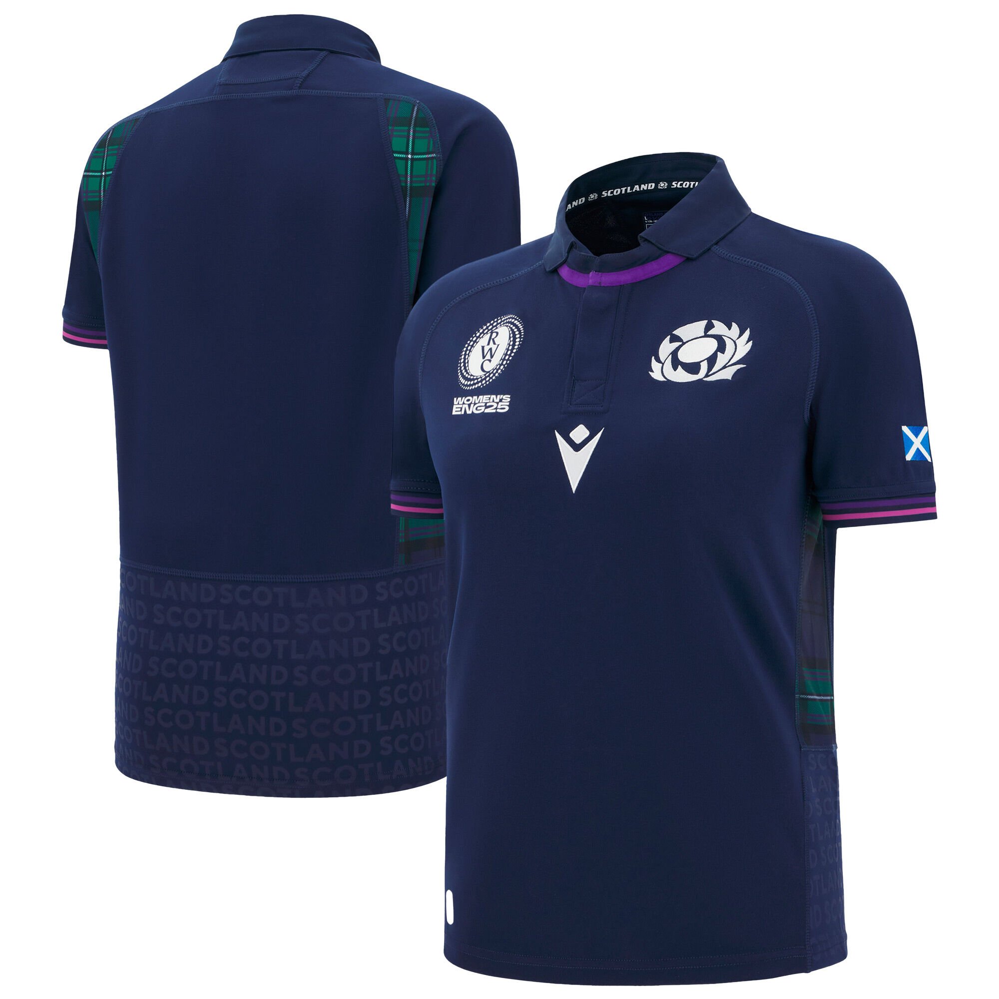 Scotland Womens Rugby World Cup 2025 Home Replica Jersey