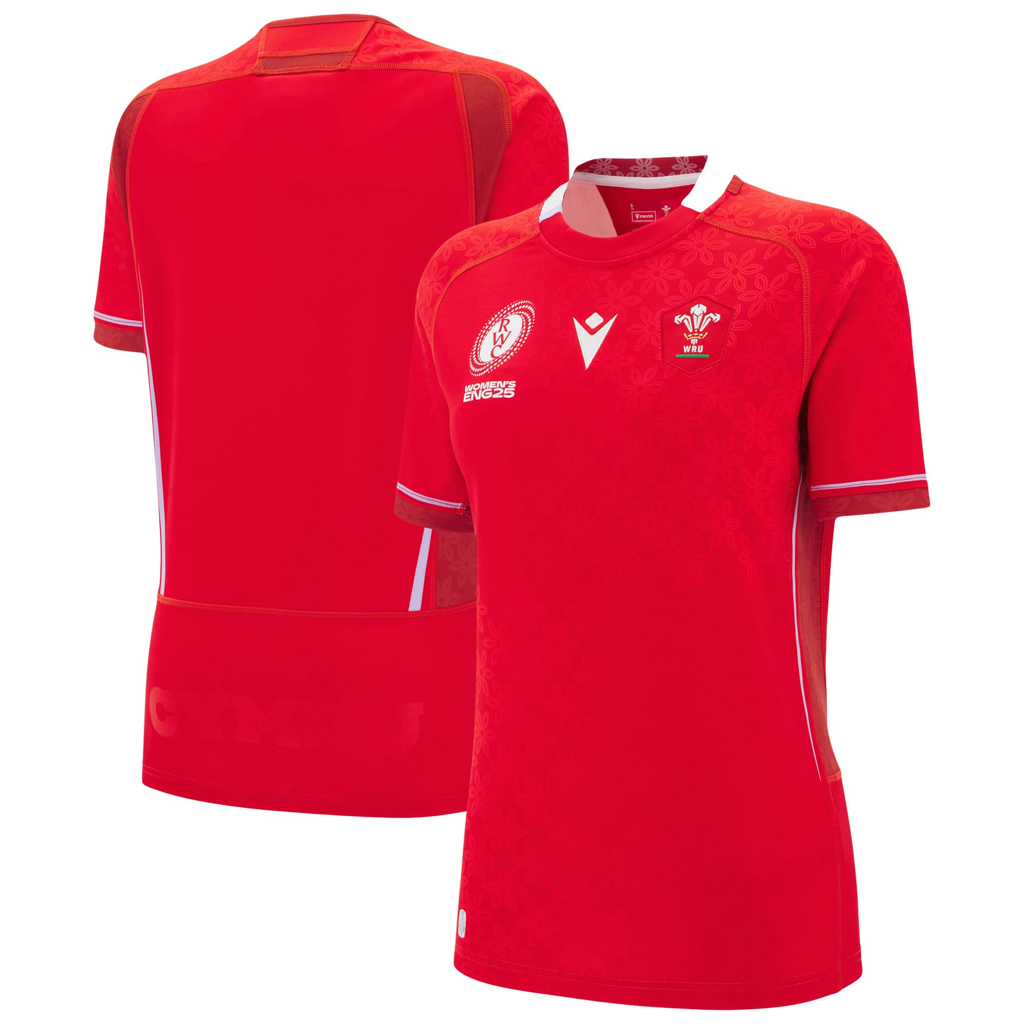 Maglia replica casalinga del Galles per la Coppa del Mondo di rugby femminile 2025 - Donna
