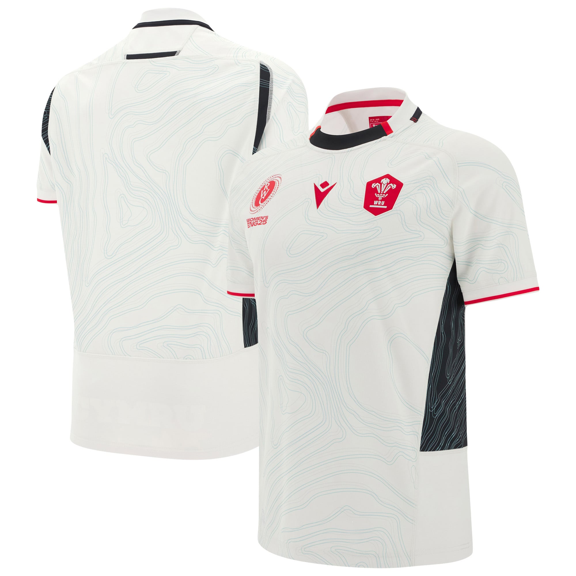 Maglia replica alternativa per la Coppa del Mondo di rugby femminile 2025 - Junior