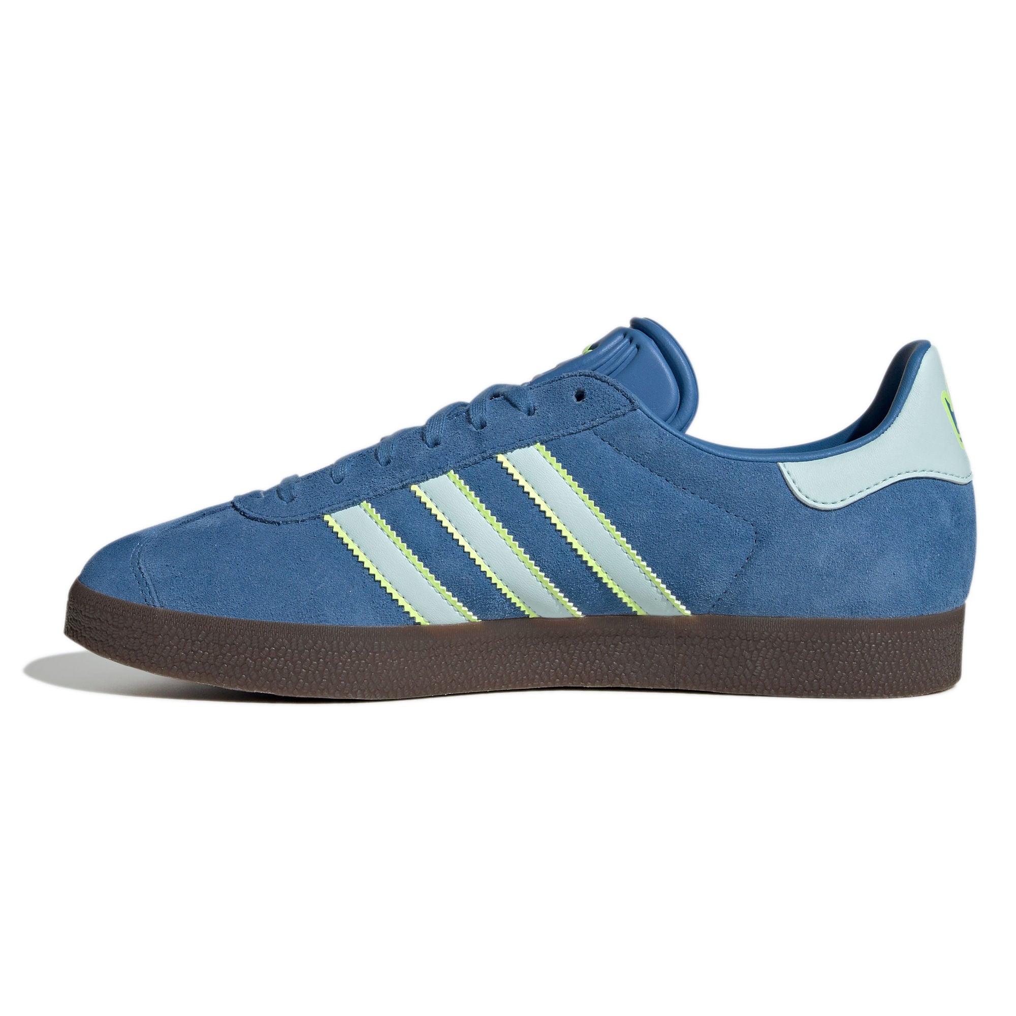 Men's adidas Blue/Mint Charlotte FC 2025 Jersey Hook Third Gazelle Shoes