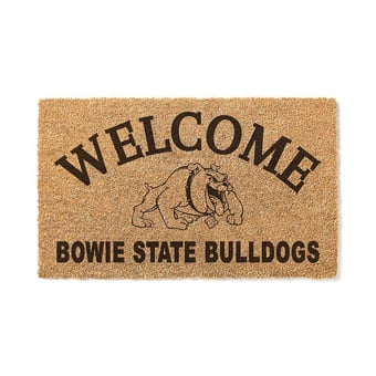 Bowie State Bulldogs 18" x 34" Welcome Coir Doomat