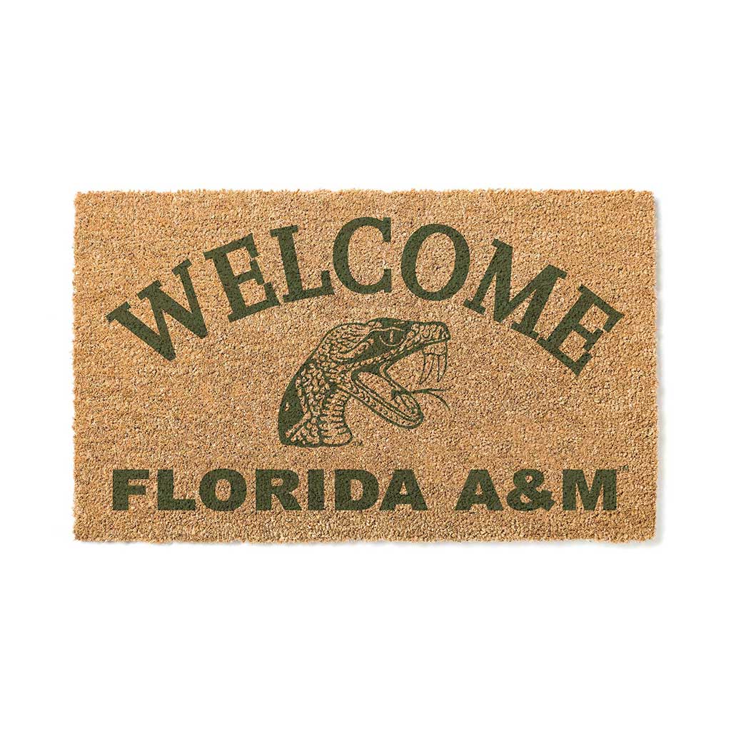 Florida A&M Rattlers 18" x 34" Welcome Coir Doomat