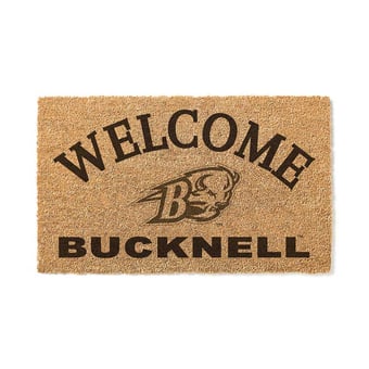 Bucknell Bison 18" x 34" Welcome Coir Doomat