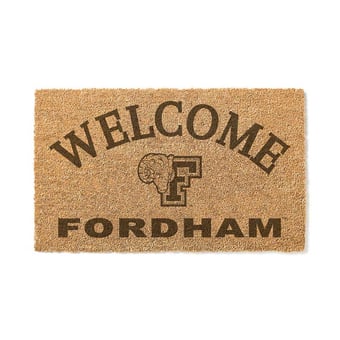 Fordham Rams 18" x 34" Welcome Coir Doomat