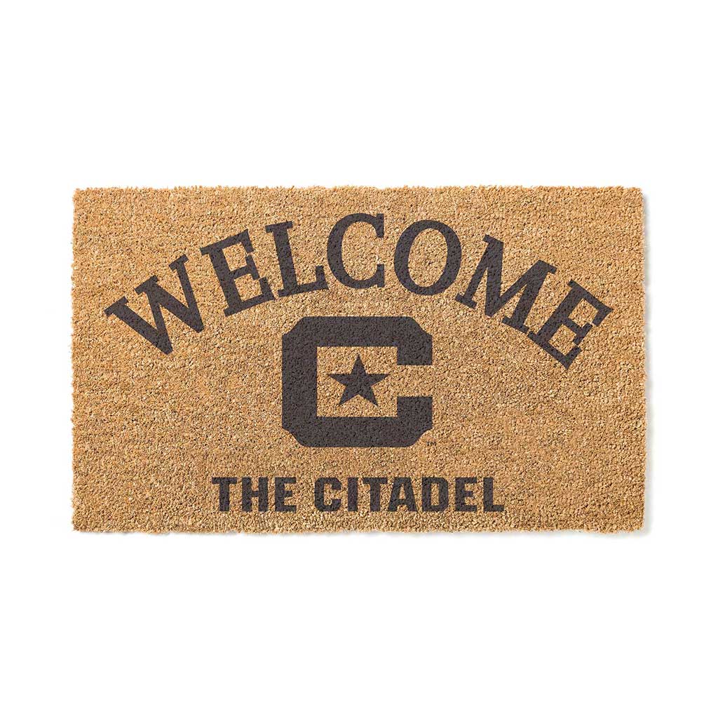 Citadel Bulldogs 18" x 34" Welcome Coir Doomat