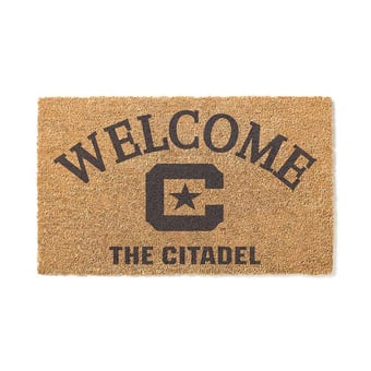 Citadel Bulldogs 18" x 34" Welcome Coir Doomat