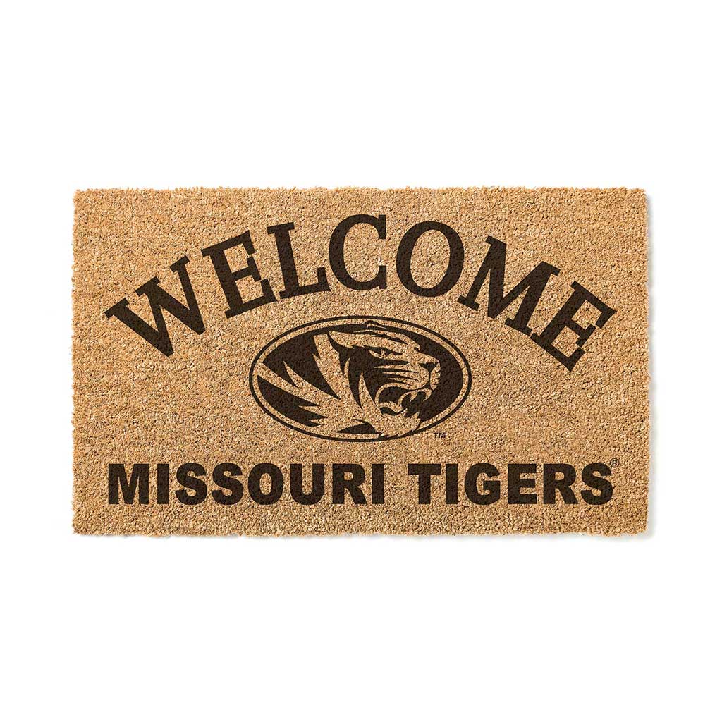 Missouri Tigers 18" x 34" Welcome Coir Doomat