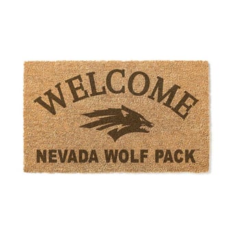 Nevada Wolf Pack 18" x 34" Welcome Coir Doomat