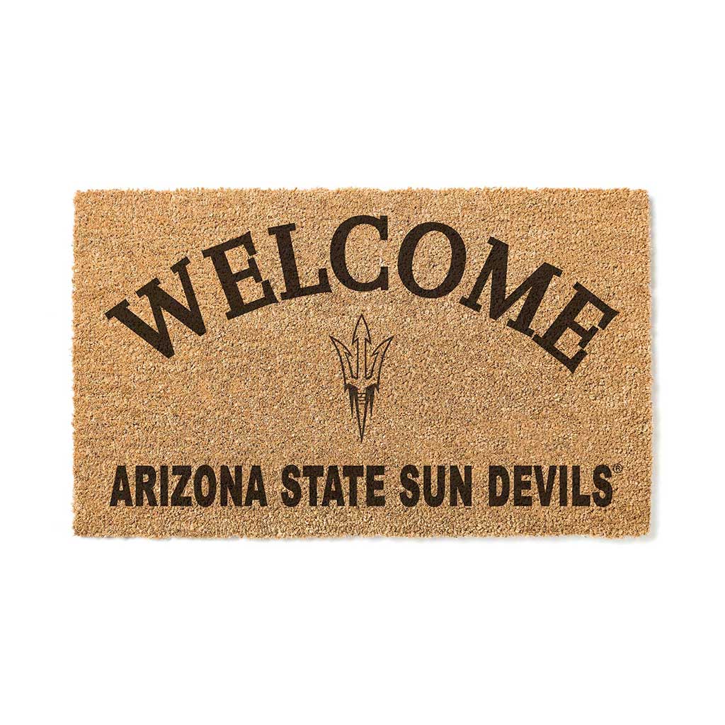 Arizona State Sun Devils 18" x 34" Welcome Coir Doormat