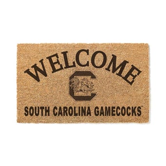 South Carolina Gamecocks 18" x 34" Welcome Coir Doomat