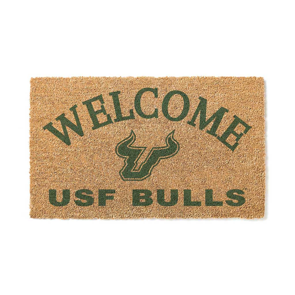 South Florida Bulls 18" x 34" Welcome Coir Doomat