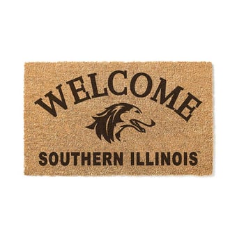 Southern Illinois Salukis 18" x 34" Welcome Coir Doomat