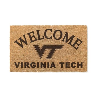 Virginia Tech Hokies 18" x 34" Welcome Coir Doomat
