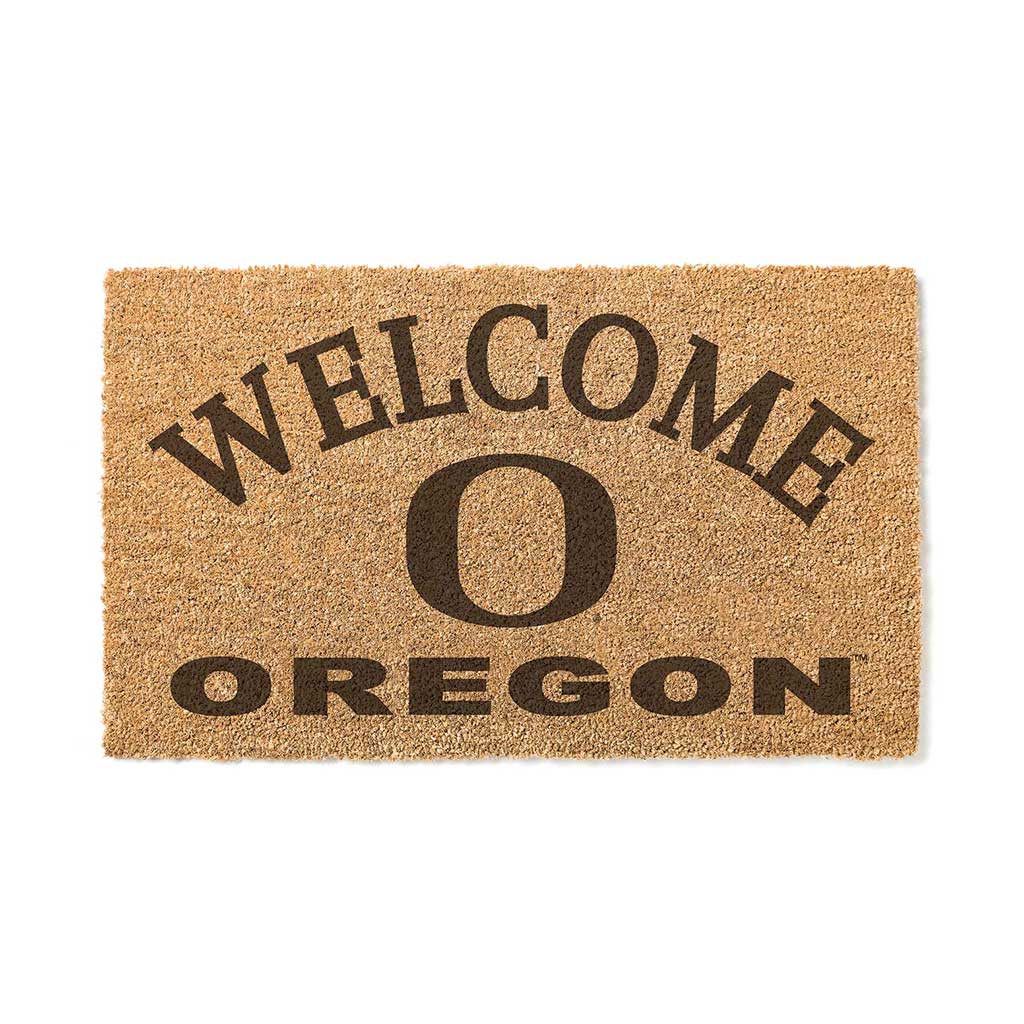 Oregon Ducks 18" x 34" Welcome Coir Doomat