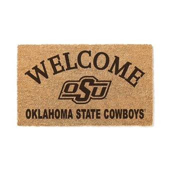 Oklahoma State Cowboys 18" x 34" Welcome Coir Doomat