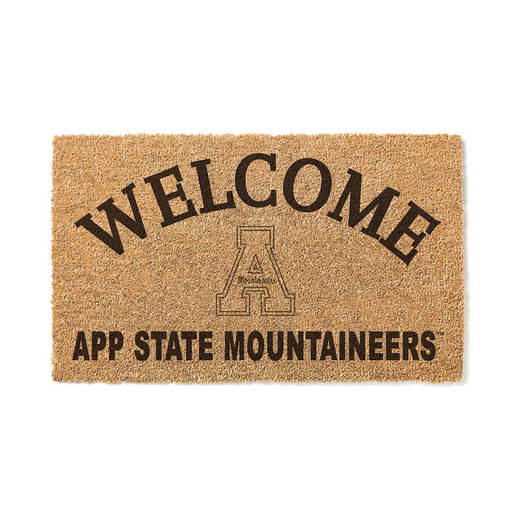 Appalachian State Mountaineers 18" x 34" Welcome Coir Doomat