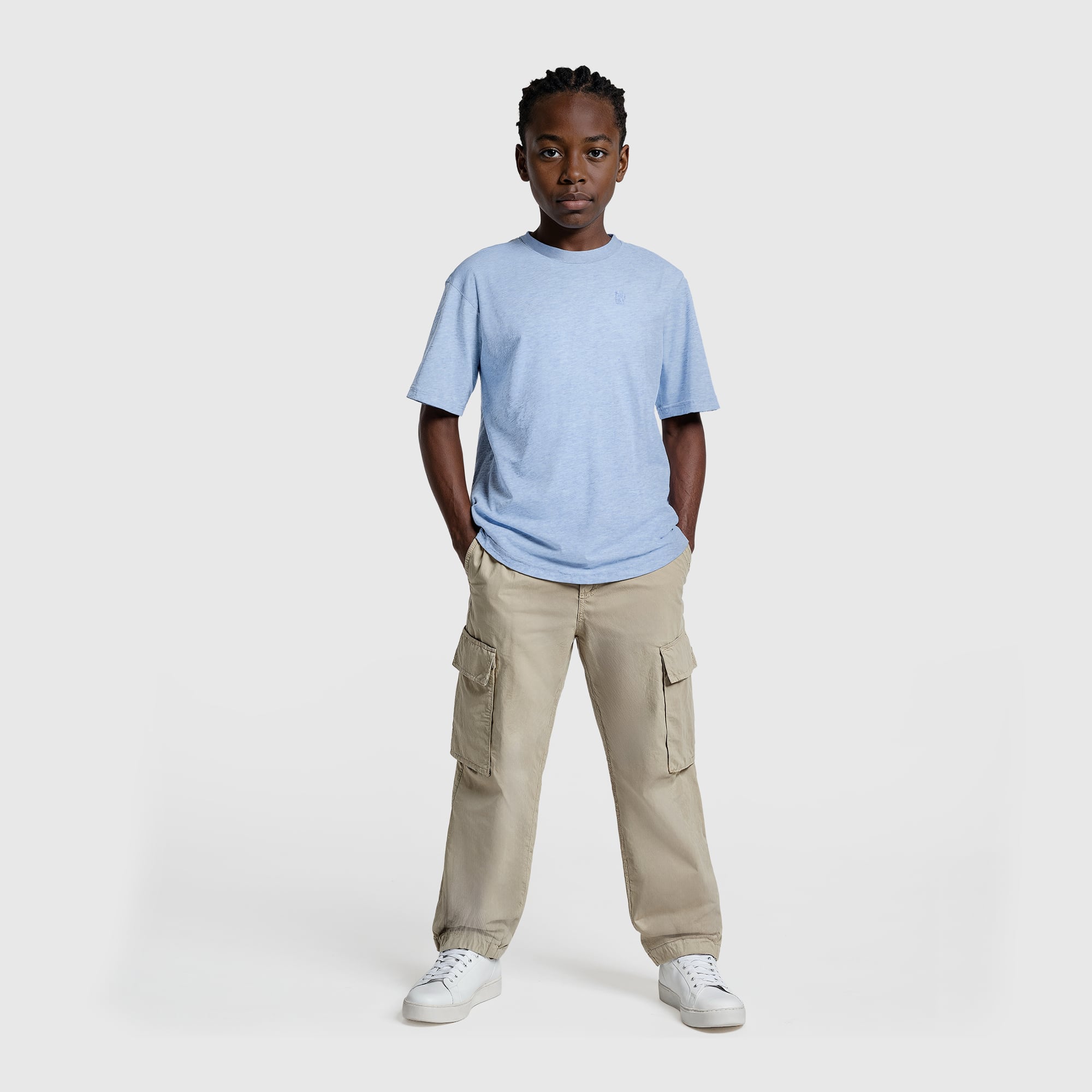 Chelsea Core T-Shirt – Blau meliert – Jungen