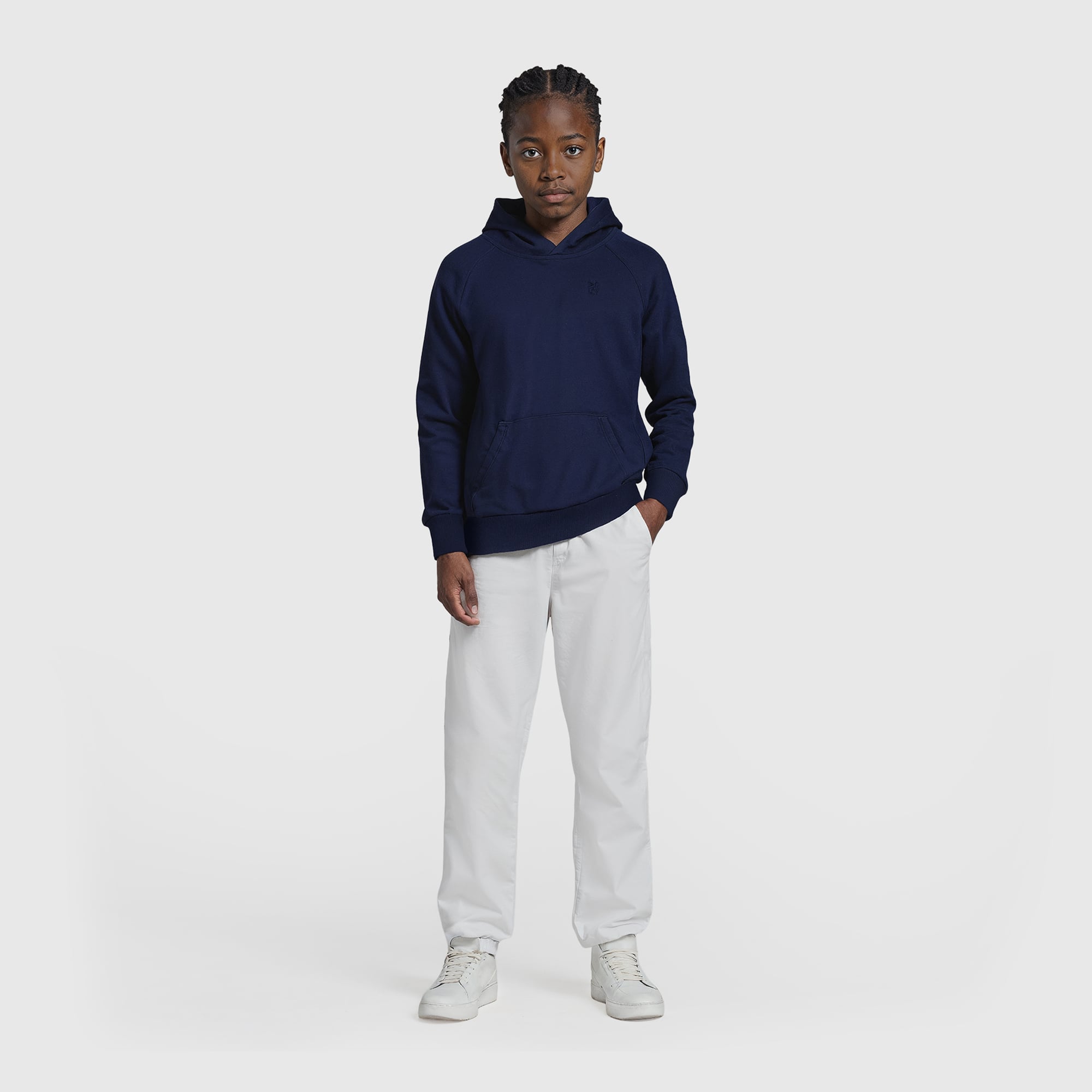 Sweat à capuche Chelsea Core - Bleu marine - Garçon