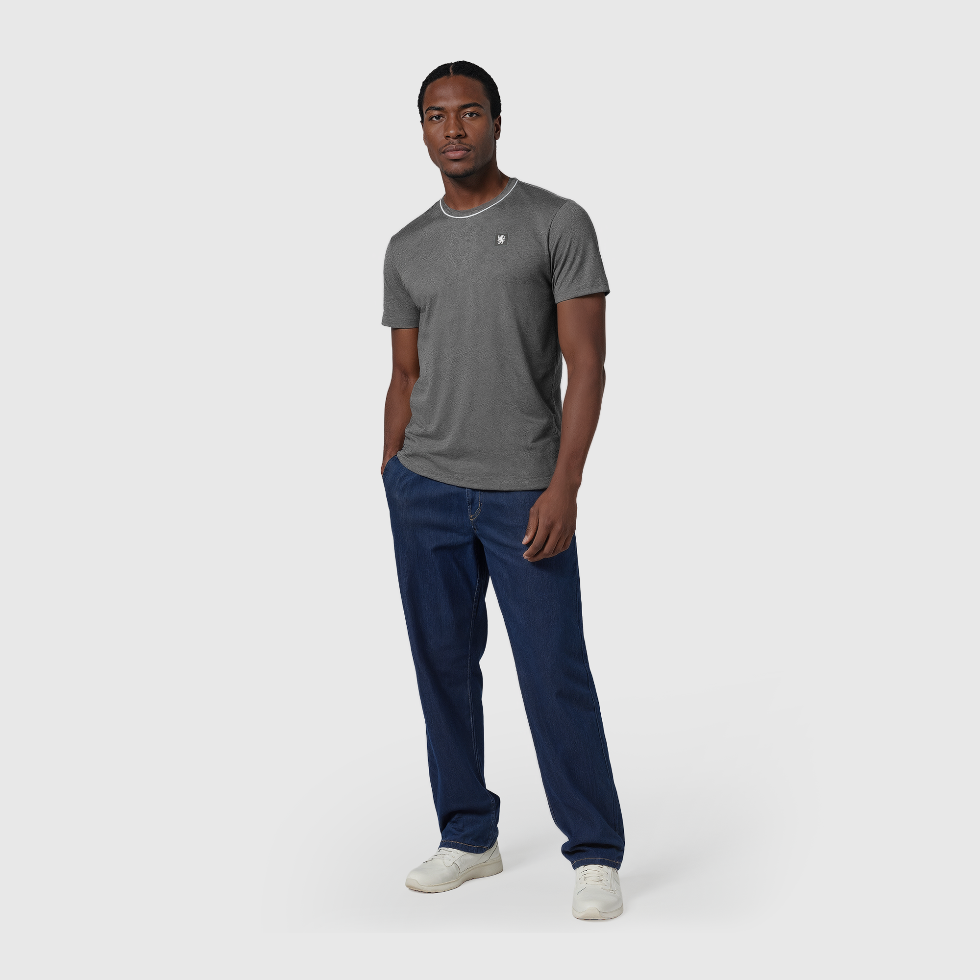 Chelsea Core T-Shirt – Grau – Herren