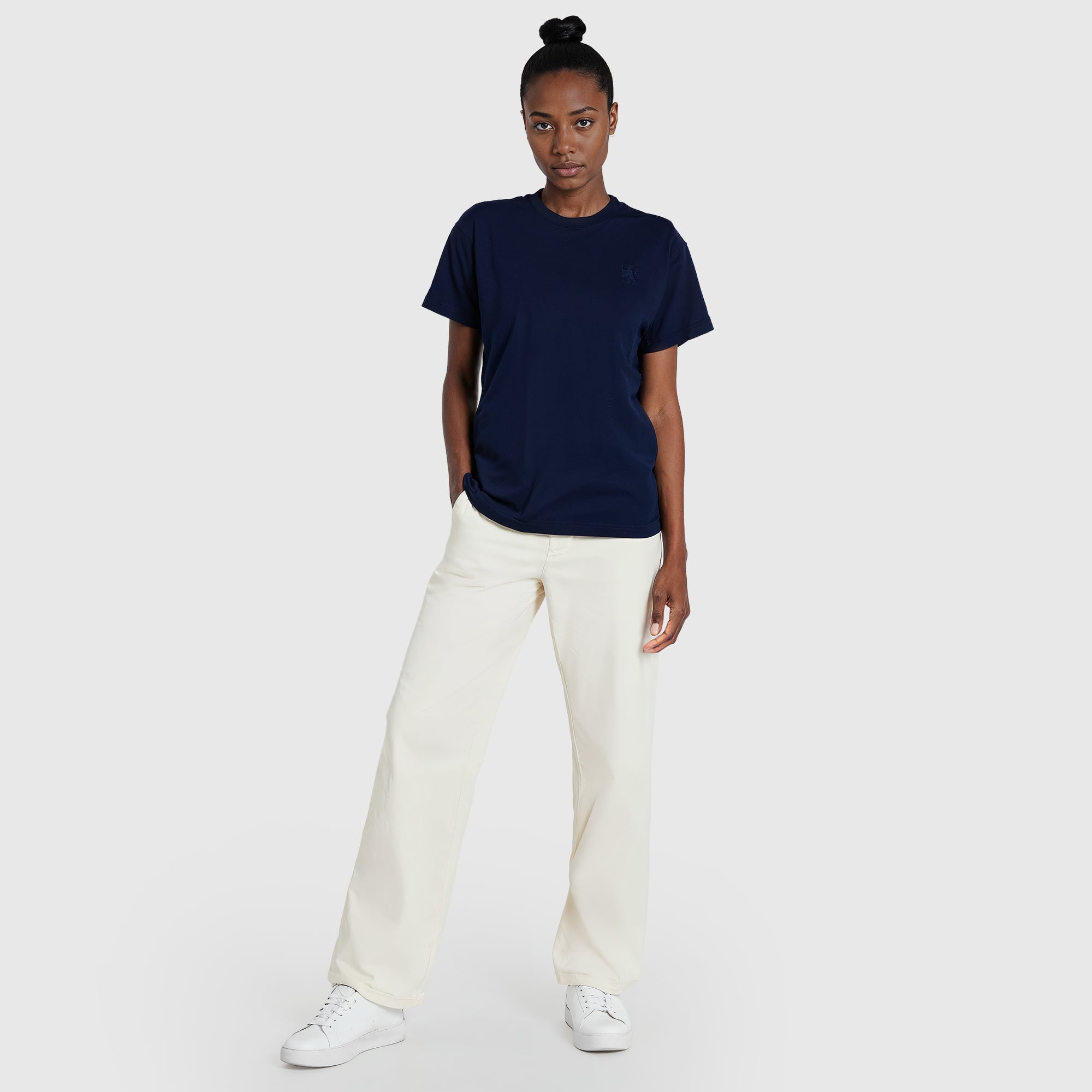 Chelsea Core Übergroßes T-Shirt – Marineblau – Damen