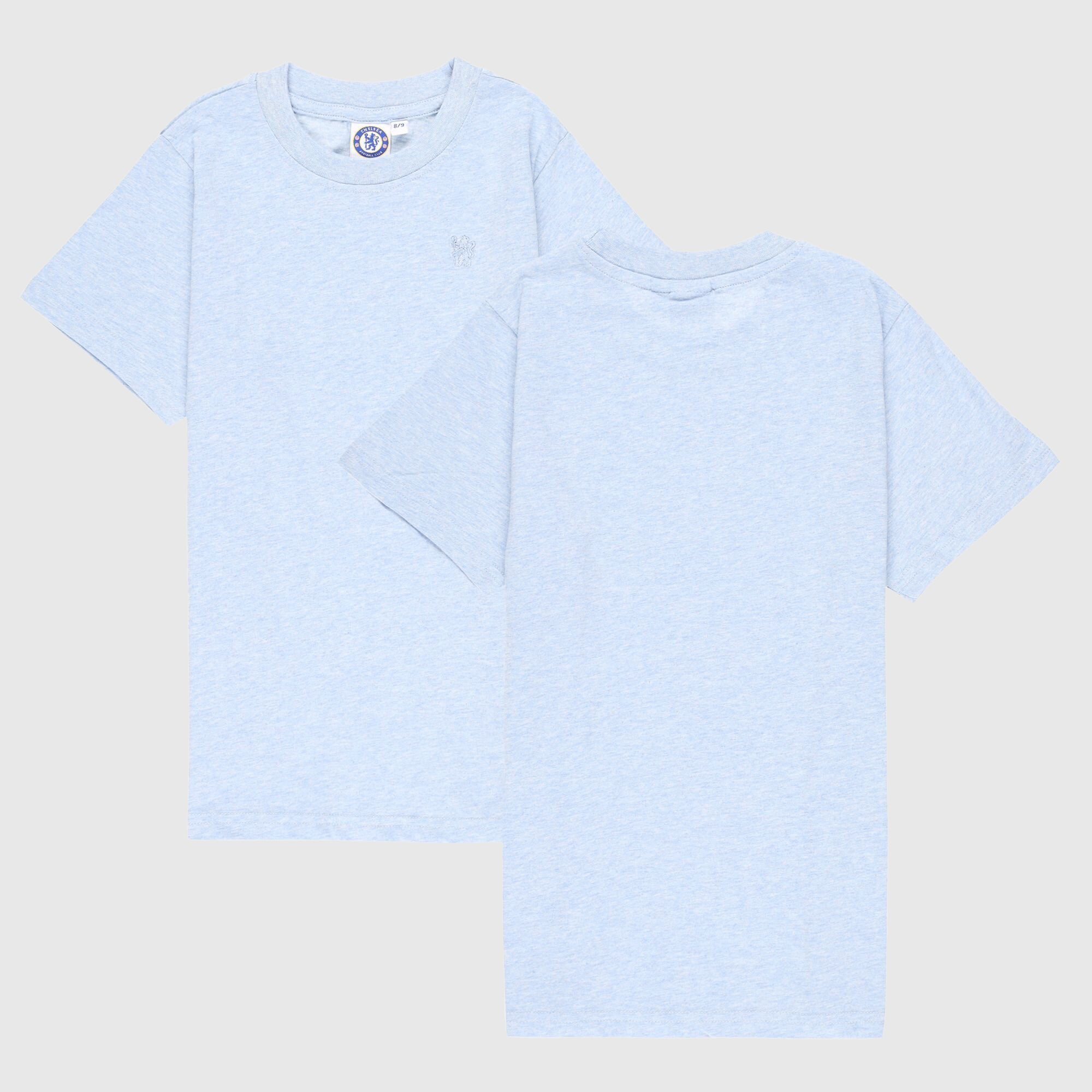 Chelsea Core Oversized T-Shirt – Blau meliert – Mädchen