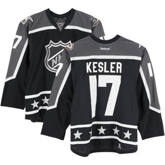 Ryan Kesler Pacific Division Game-Used #17 Black Jersey from the 2017 NHL All-Star Game
