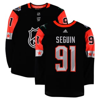 Tyler Seguin Central Division Game-Used #91 Black Jersey from the 2018 NHL All-Star Game