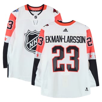 Oliver Ekman-Larsson Pacific Division Game-Used #23 White Jersey from the 2018 NHL All-Star Game