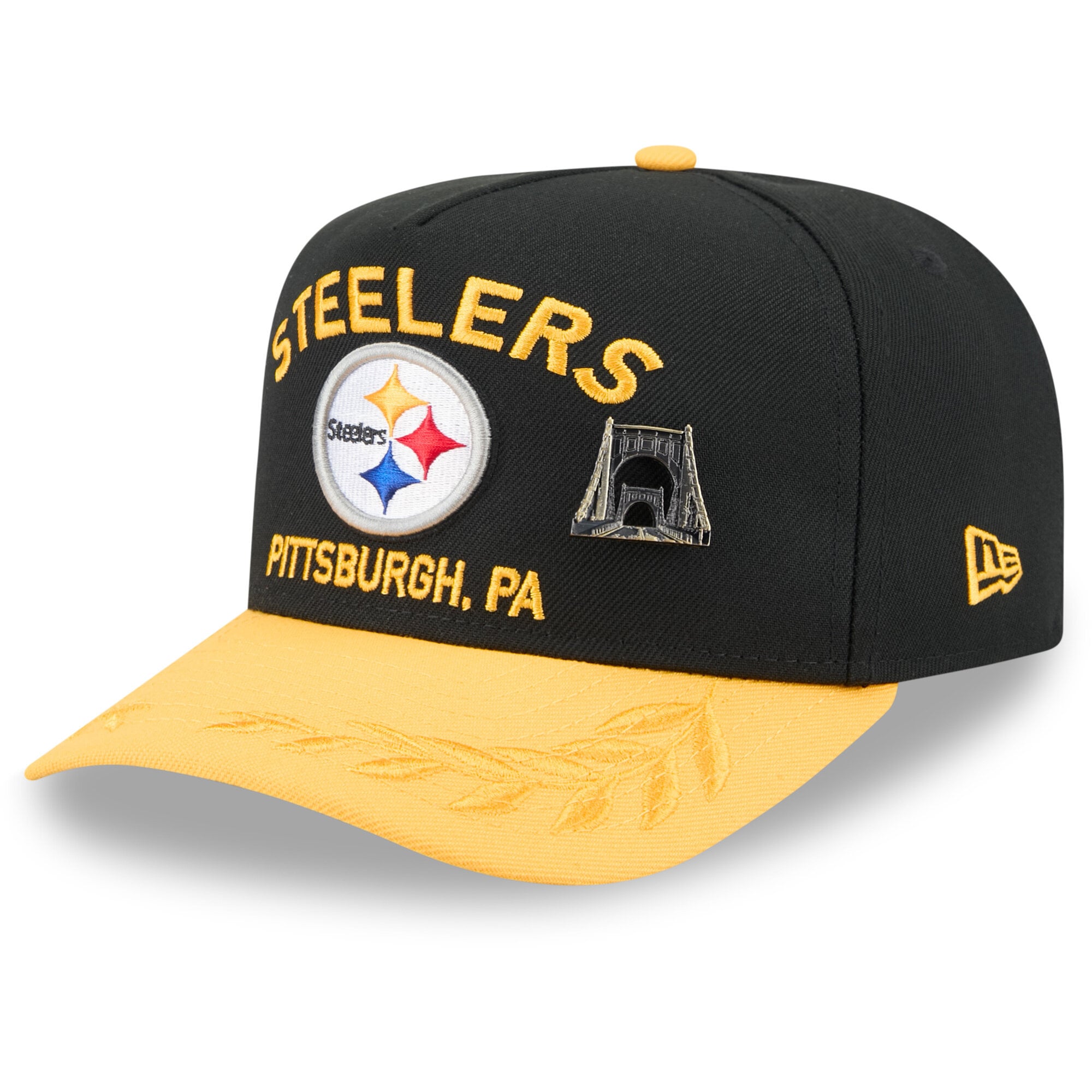 Pittsburgh Steelers New Era Draft 59FIFTY Kappe