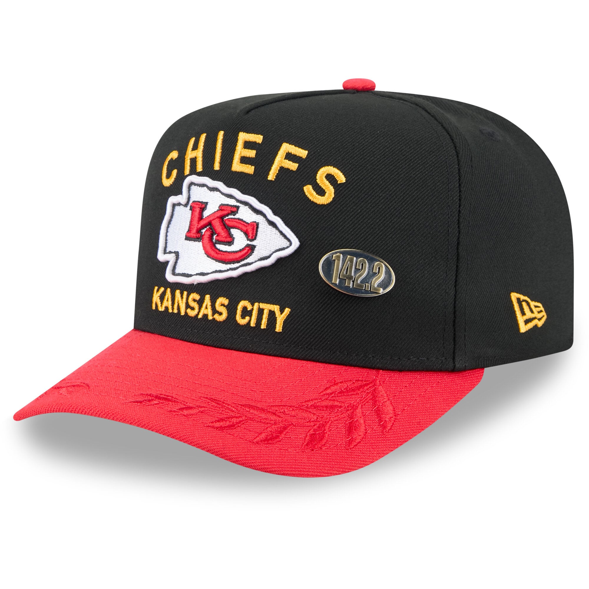 Kansas City Chiefs New Era Draft 59FIFTY Kappe
