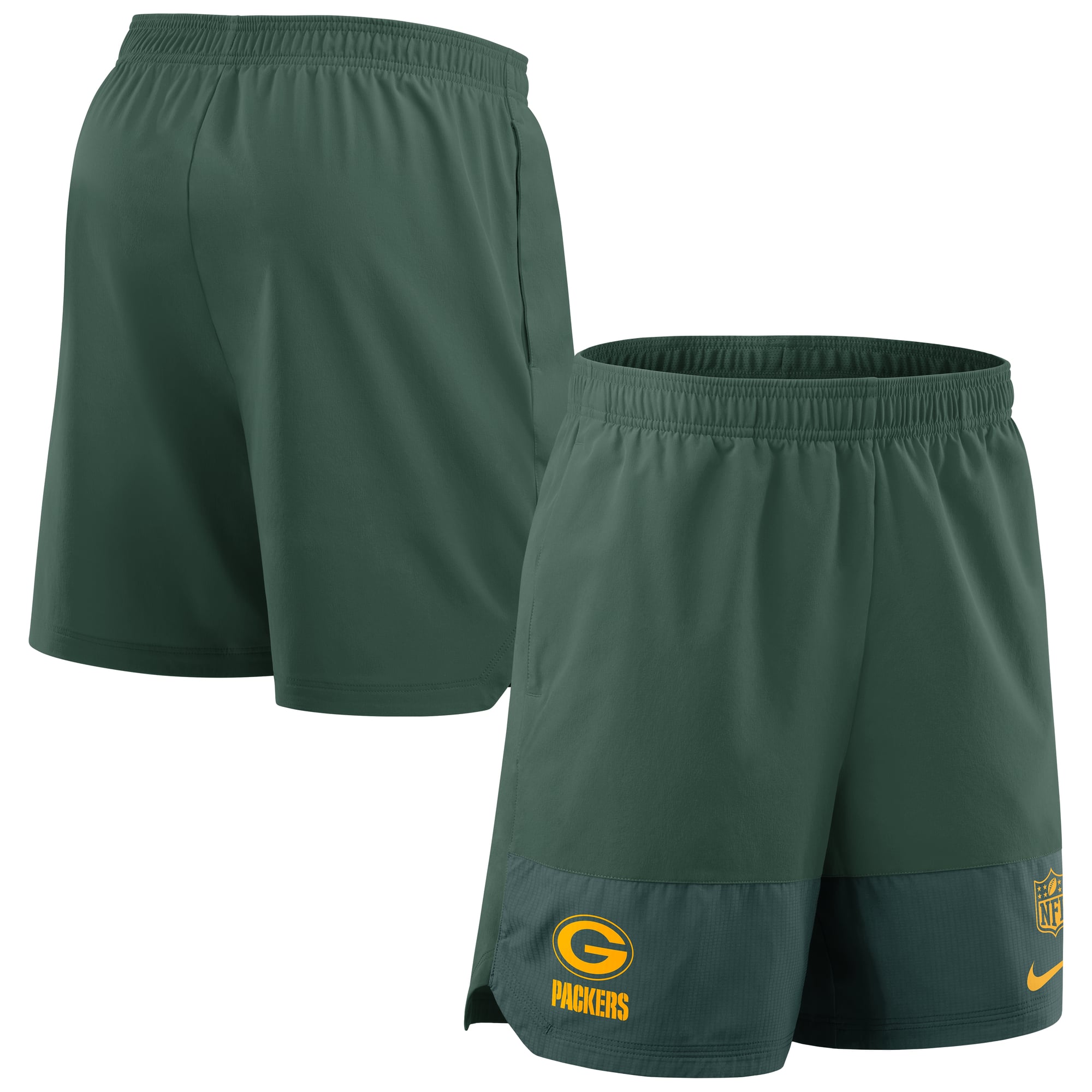 Green Bay Packers Nike Woven UV Short - Mens