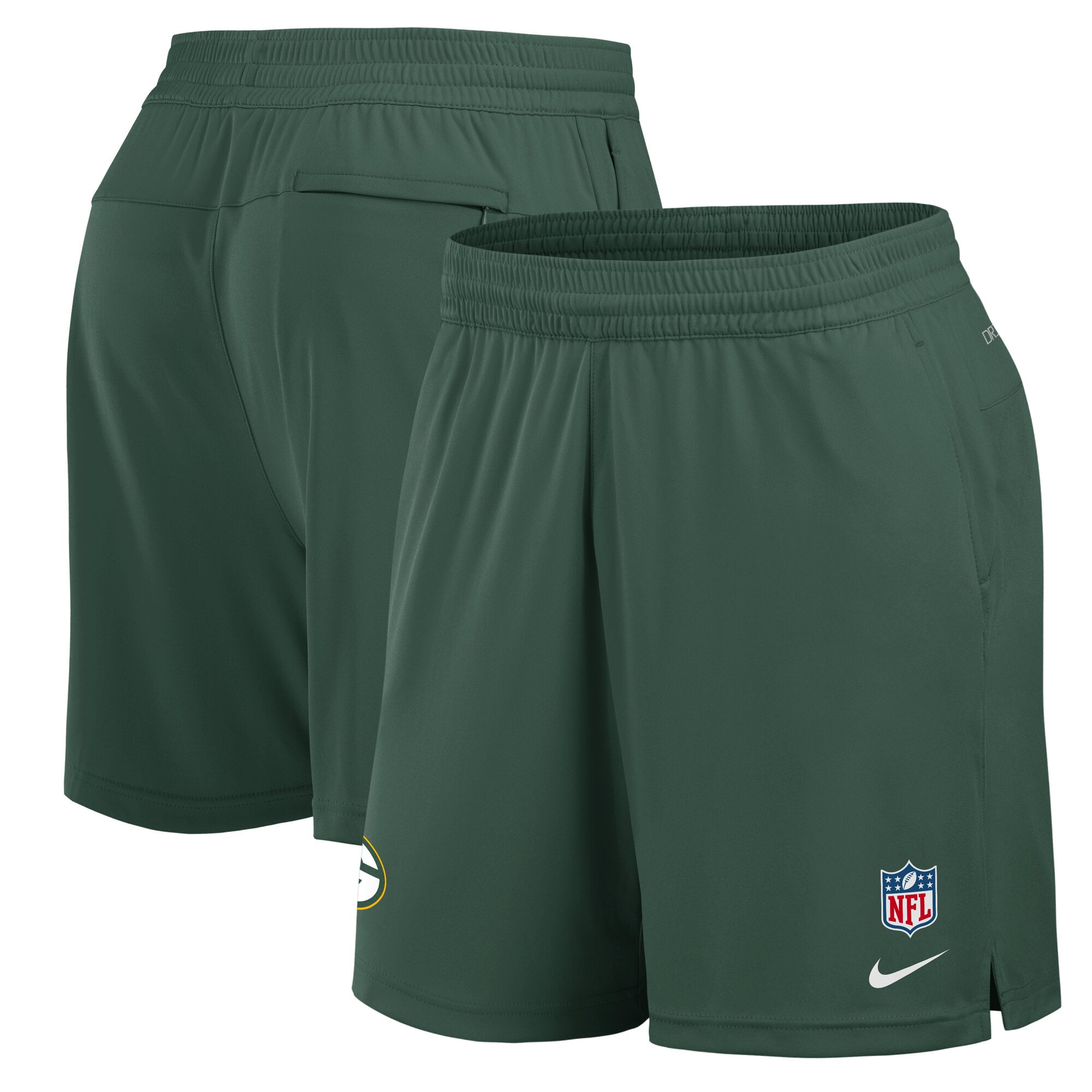 Green Bay Packers Nike Coach Logo Short - Mens