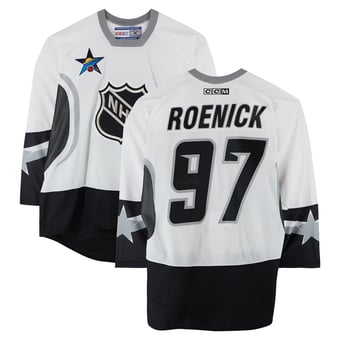 Jeremy Roenick Eastern Conference Autographed Team-Issued #97 White Jersey from the 2003 NHL All-Star Game