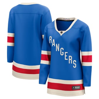 Women's Fanatics  Blue New York Rangers Centennial Breakaway Jersey