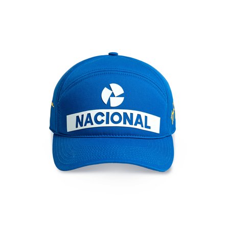 Ayrton Senna Nacional 1984 Original Cap with Cap Case