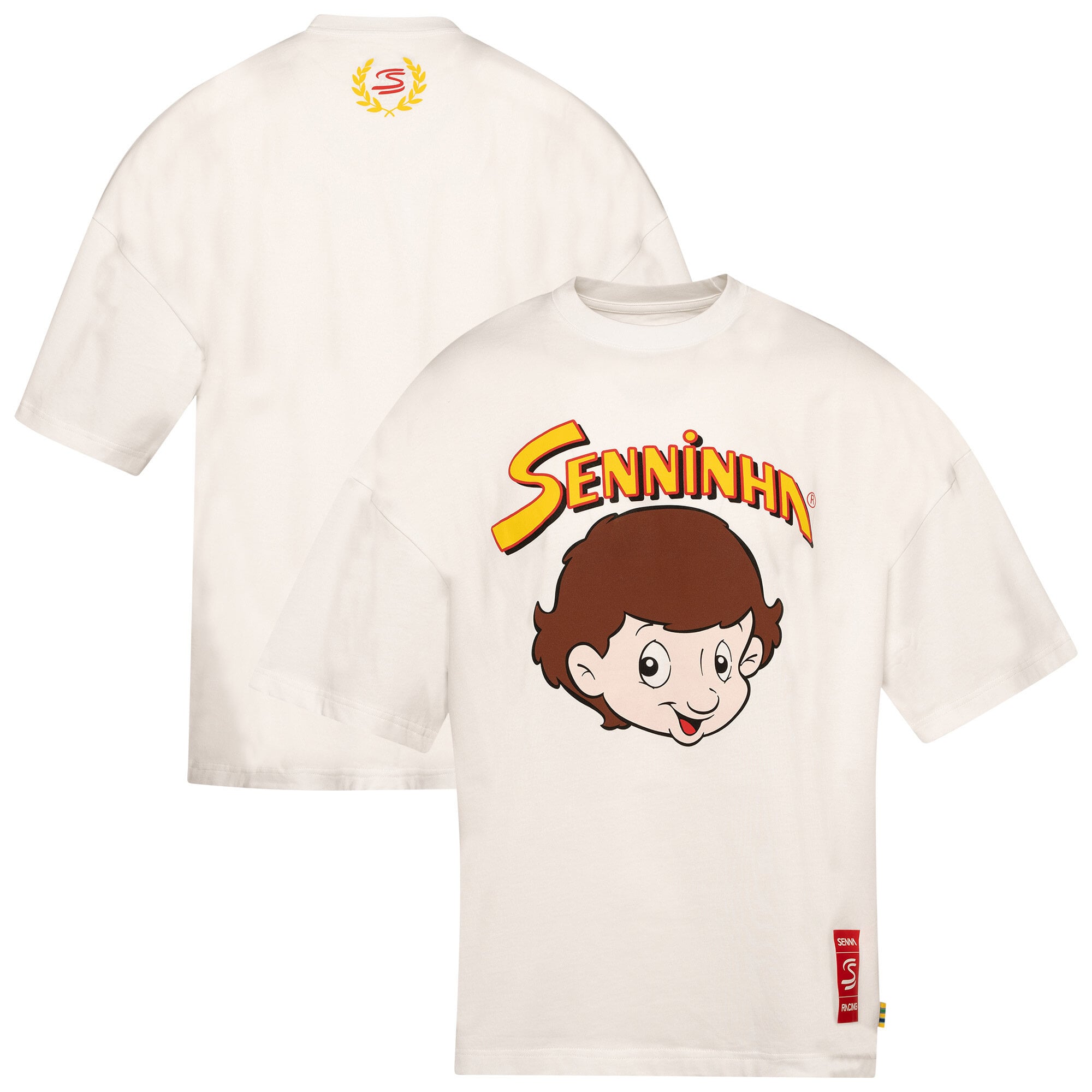 T-shirt oversize Ayrton Senna Sinninha - Unisexe