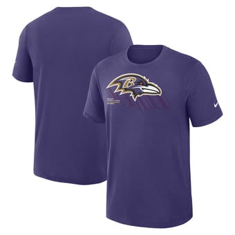 Men's Nike Purple Baltimore Ravens Primetime Slub Dri-FIT T-Shirt
