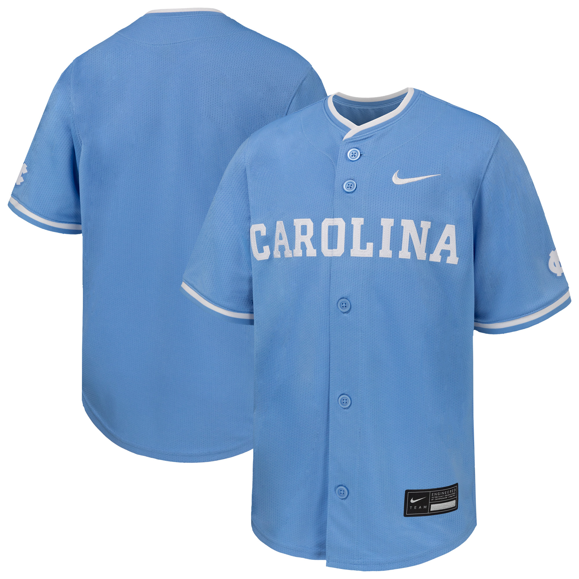 Youth Nike Carolina Blue North Carolina Tar Heels Limited Baseball Jersey